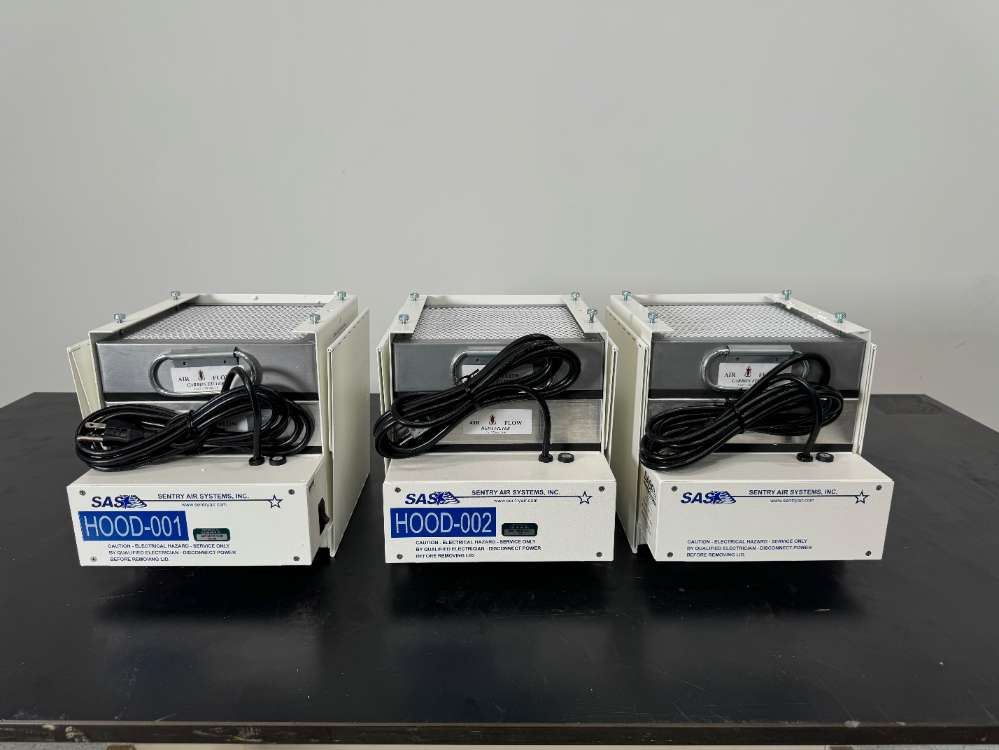 Image of Sentry Air Systems Hood Filter Units - Quantity 3